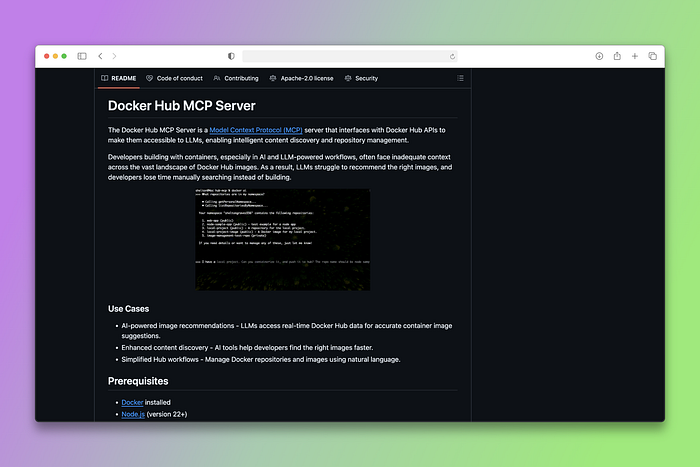 Docker Hub MCP Server